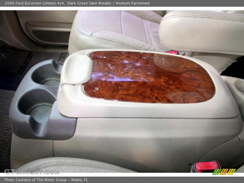Dark Green Satin Metallic / Medium Parchment 2000 Ford Excursion Limited 4x4