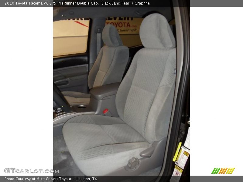 Black Sand Pearl / Graphite 2010 Toyota Tacoma V6 SR5 PreRunner Double Cab