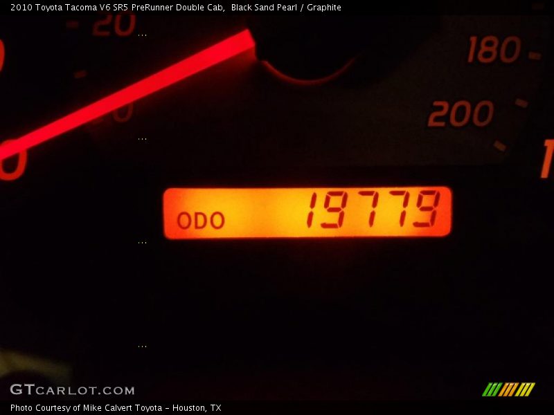 Black Sand Pearl / Graphite 2010 Toyota Tacoma V6 SR5 PreRunner Double Cab