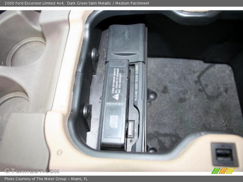 Dark Green Satin Metallic / Medium Parchment 2000 Ford Excursion Limited 4x4