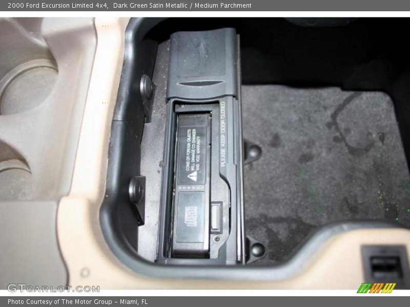 Dark Green Satin Metallic / Medium Parchment 2000 Ford Excursion Limited 4x4
