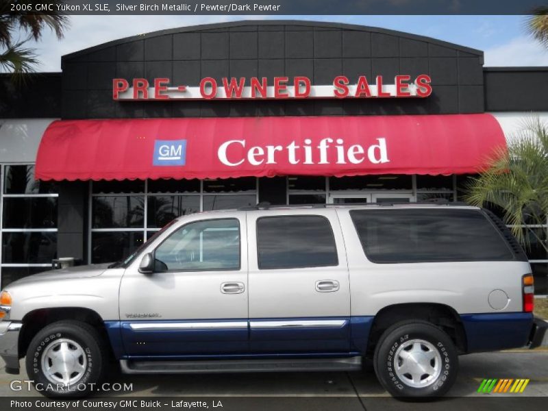 Silver Birch Metallic / Pewter/Dark Pewter 2006 GMC Yukon XL SLE