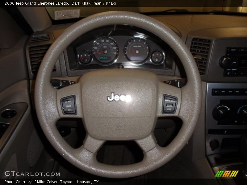 Dark Khaki Pearl / Khaki 2006 Jeep Grand Cherokee Laredo