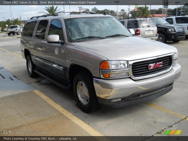 Silver Birch Metallic / Pewter/Dark Pewter 2006 GMC Yukon XL SLE