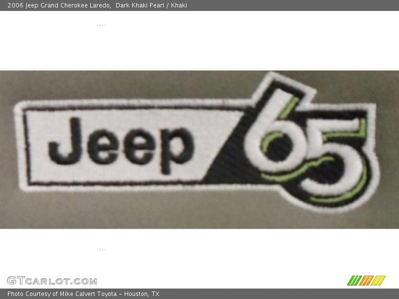 Dark Khaki Pearl / Khaki 2006 Jeep Grand Cherokee Laredo