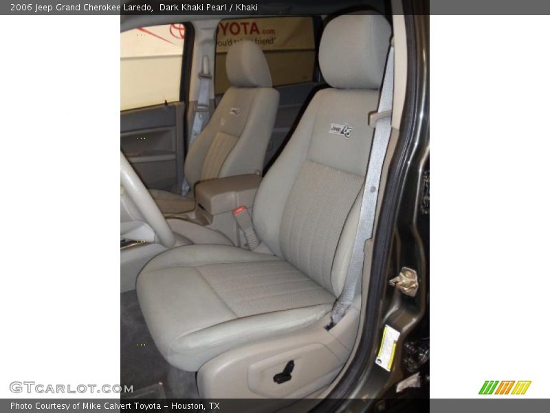 Dark Khaki Pearl / Khaki 2006 Jeep Grand Cherokee Laredo