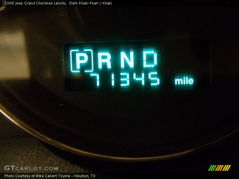 Dark Khaki Pearl / Khaki 2006 Jeep Grand Cherokee Laredo