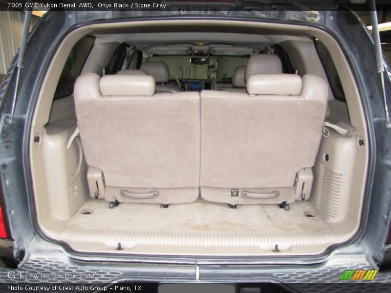 Onyx Black / Stone Gray 2005 GMC Yukon Denali AWD
