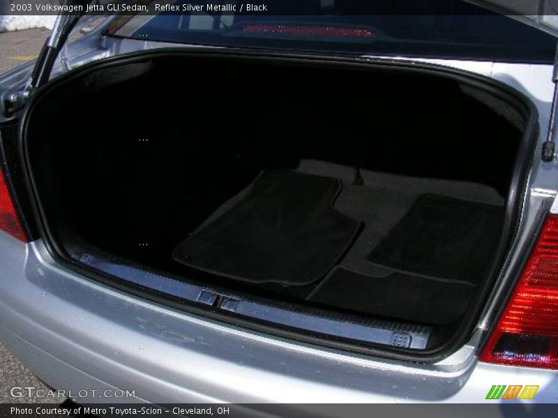 Reflex Silver Metallic / Black 2003 Volkswagen Jetta GLI Sedan