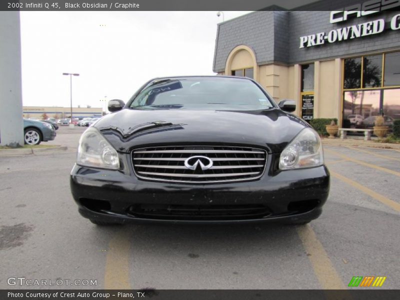Black Obsidian / Graphite 2002 Infiniti Q 45