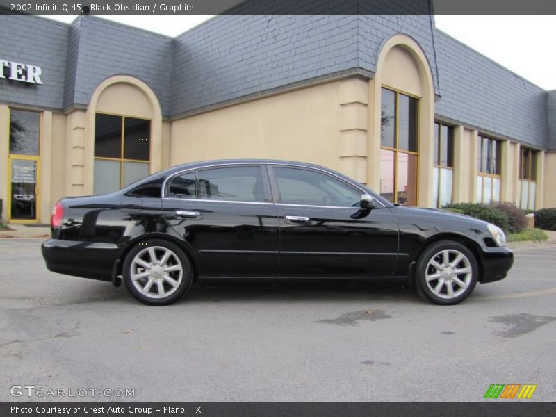Black Obsidian / Graphite 2002 Infiniti Q 45