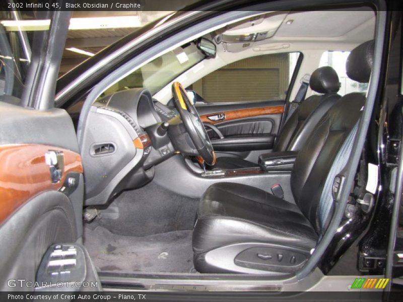  2002 Q 45 Graphite Interior
