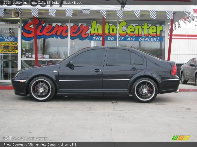 Black / Black 2004 Volkswagen Jetta GLS 1.8T Sedan