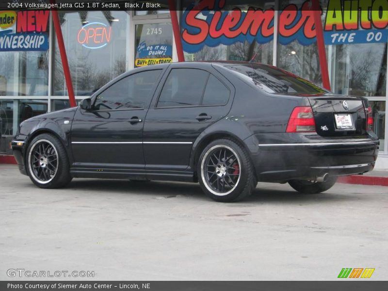 Black / Black 2004 Volkswagen Jetta GLS 1.8T Sedan