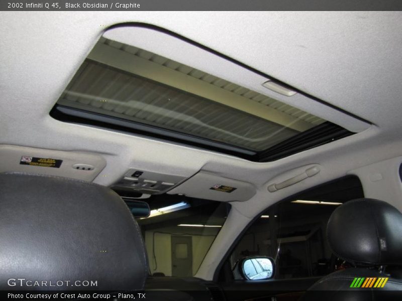Black Obsidian / Graphite 2002 Infiniti Q 45