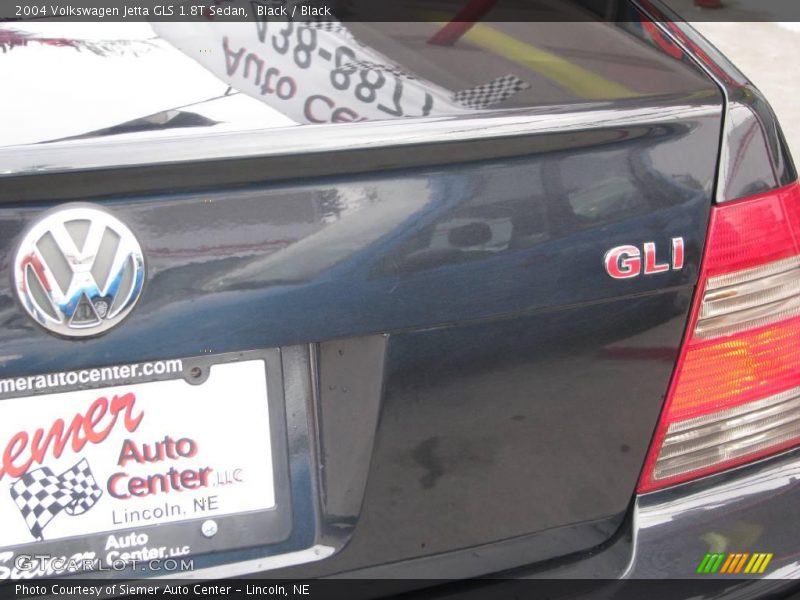 Black / Black 2004 Volkswagen Jetta GLS 1.8T Sedan
