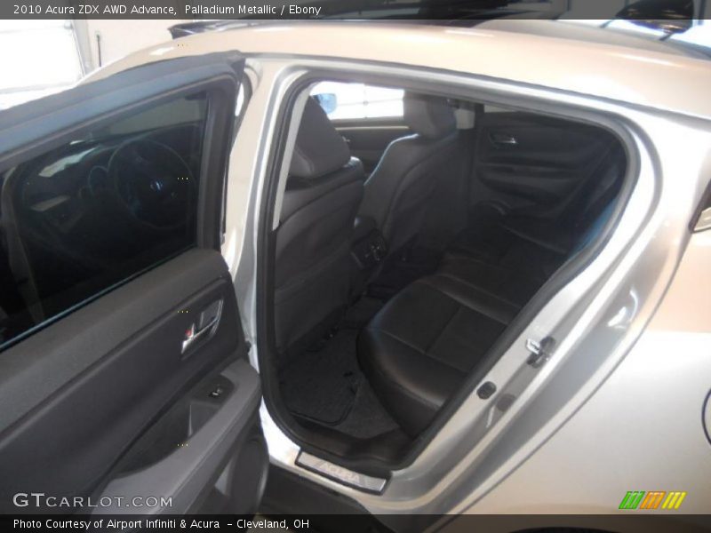 Palladium Metallic / Ebony 2010 Acura ZDX AWD Advance