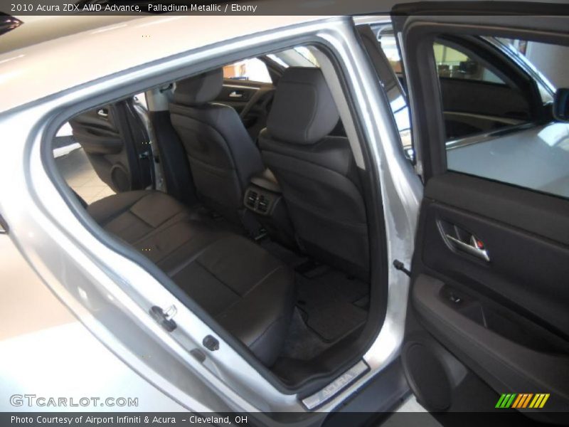 Palladium Metallic / Ebony 2010 Acura ZDX AWD Advance