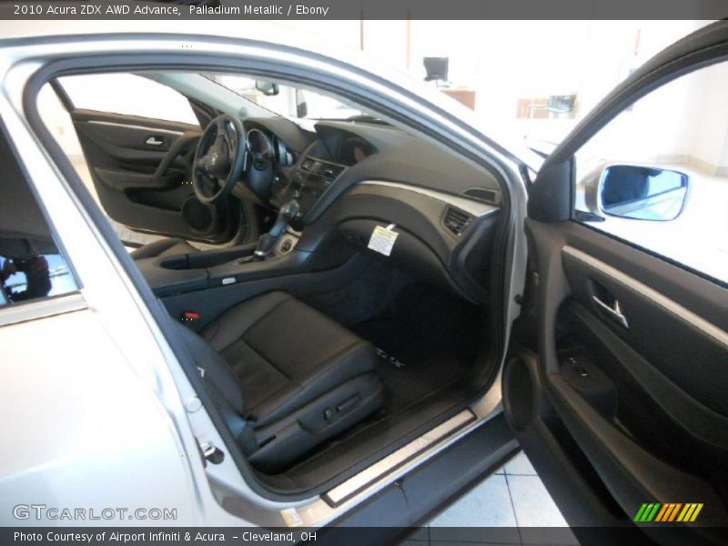 Palladium Metallic / Ebony 2010 Acura ZDX AWD Advance