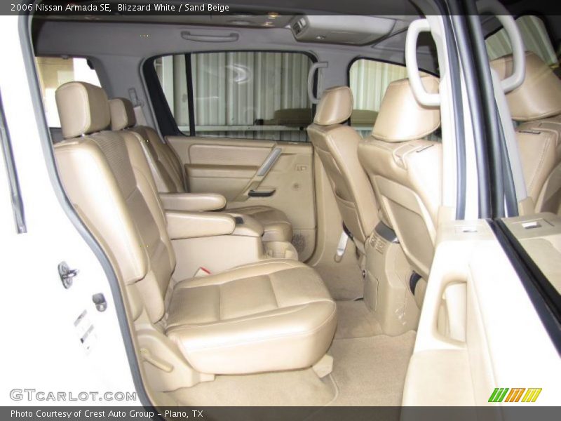 Blizzard White / Sand Beige 2006 Nissan Armada SE