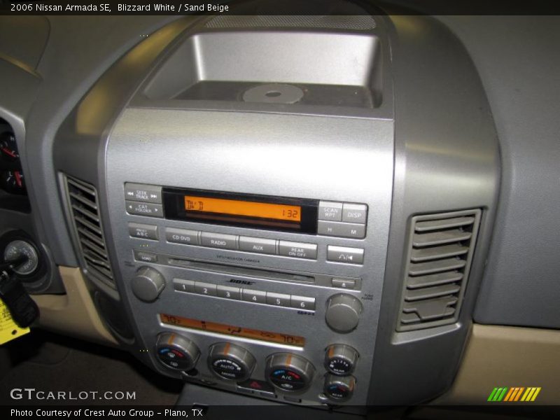 Blizzard White / Sand Beige 2006 Nissan Armada SE