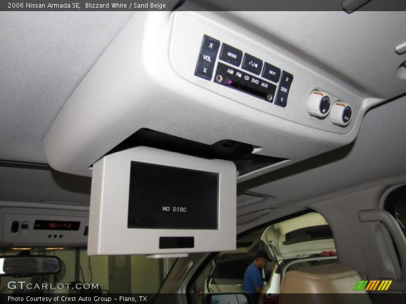 Blizzard White / Sand Beige 2006 Nissan Armada SE