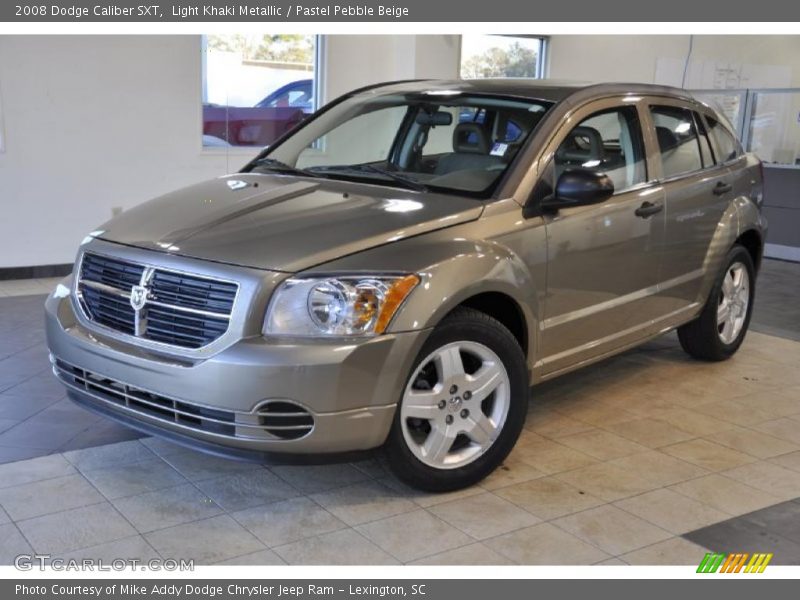 Light Khaki Metallic / Pastel Pebble Beige 2008 Dodge Caliber SXT