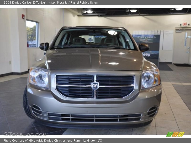 Light Khaki Metallic / Pastel Pebble Beige 2008 Dodge Caliber SXT