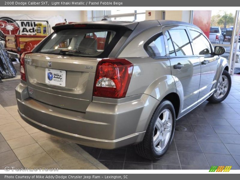 Light Khaki Metallic / Pastel Pebble Beige 2008 Dodge Caliber SXT