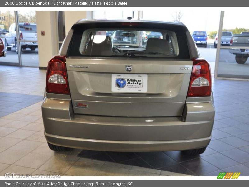 Light Khaki Metallic / Pastel Pebble Beige 2008 Dodge Caliber SXT