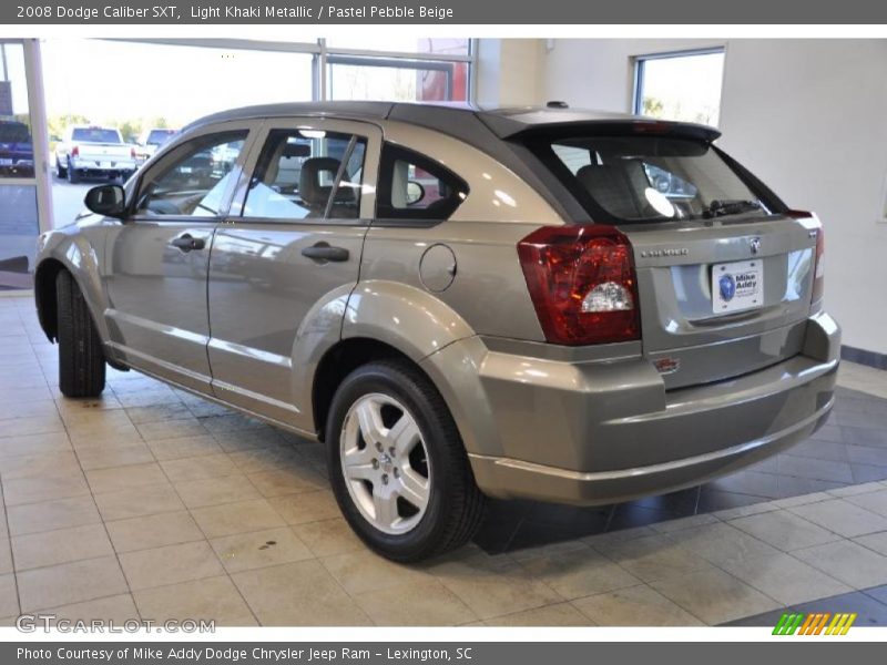 Light Khaki Metallic / Pastel Pebble Beige 2008 Dodge Caliber SXT