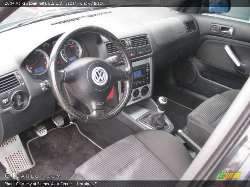 Black / Black 2004 Volkswagen Jetta GLS 1.8T Sedan