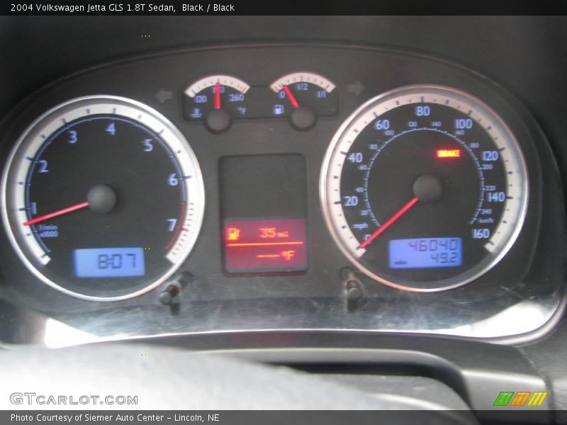 Black / Black 2004 Volkswagen Jetta GLS 1.8T Sedan