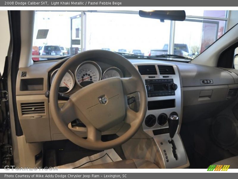 Light Khaki Metallic / Pastel Pebble Beige 2008 Dodge Caliber SXT