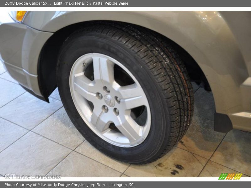 Light Khaki Metallic / Pastel Pebble Beige 2008 Dodge Caliber SXT
