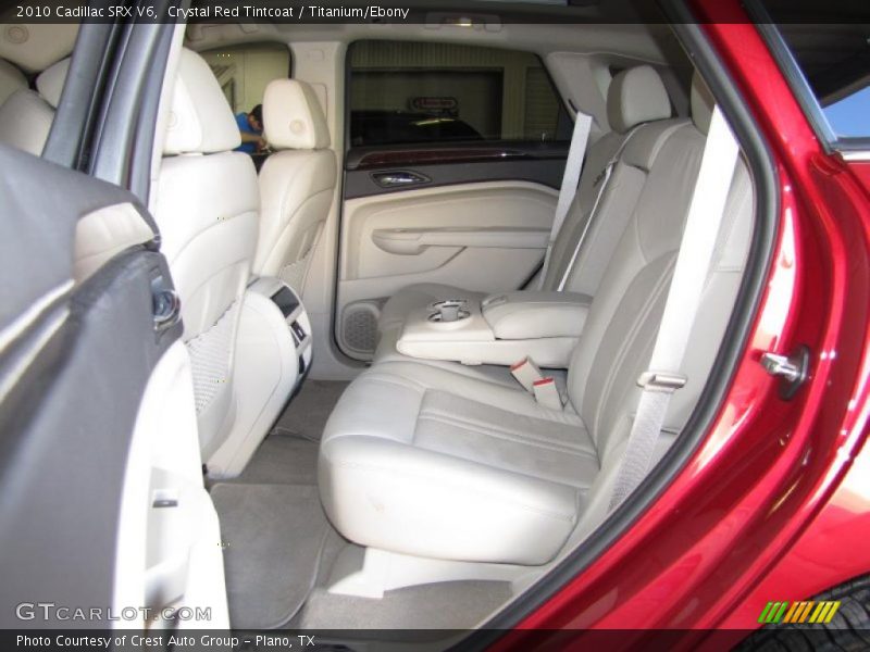 Crystal Red Tintcoat / Titanium/Ebony 2010 Cadillac SRX V6