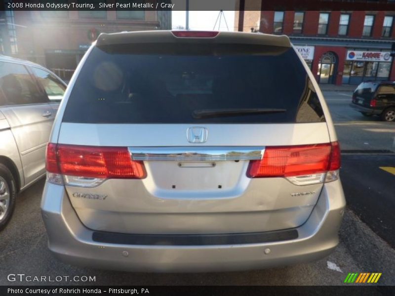 Silver Pearl Metallic / Gray 2008 Honda Odyssey Touring