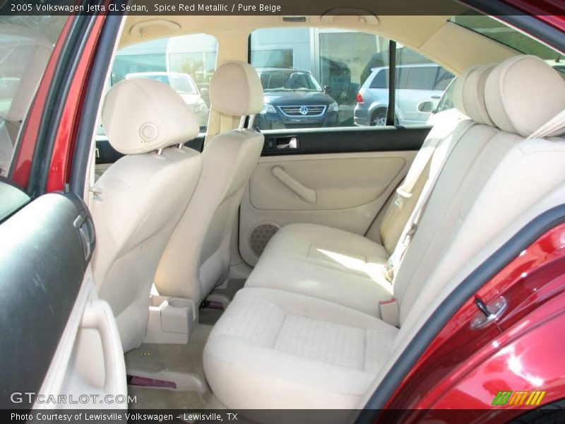 Spice Red Metallic / Pure Beige 2005 Volkswagen Jetta GL Sedan