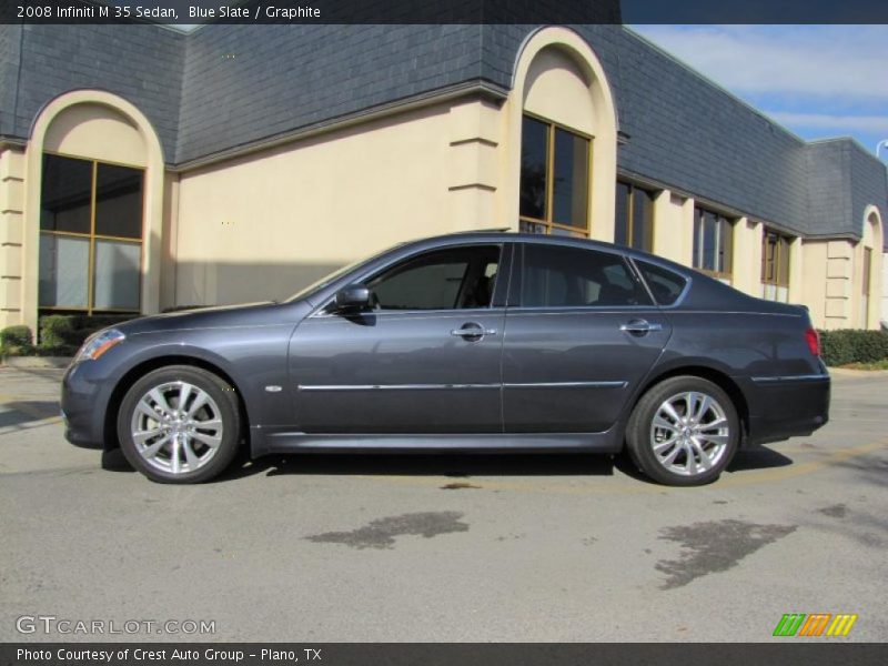 Blue Slate / Graphite 2008 Infiniti M 35 Sedan