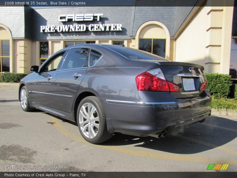 Blue Slate / Graphite 2008 Infiniti M 35 Sedan