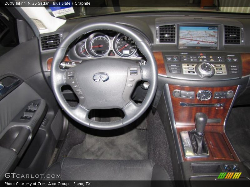 Blue Slate / Graphite 2008 Infiniti M 35 Sedan
