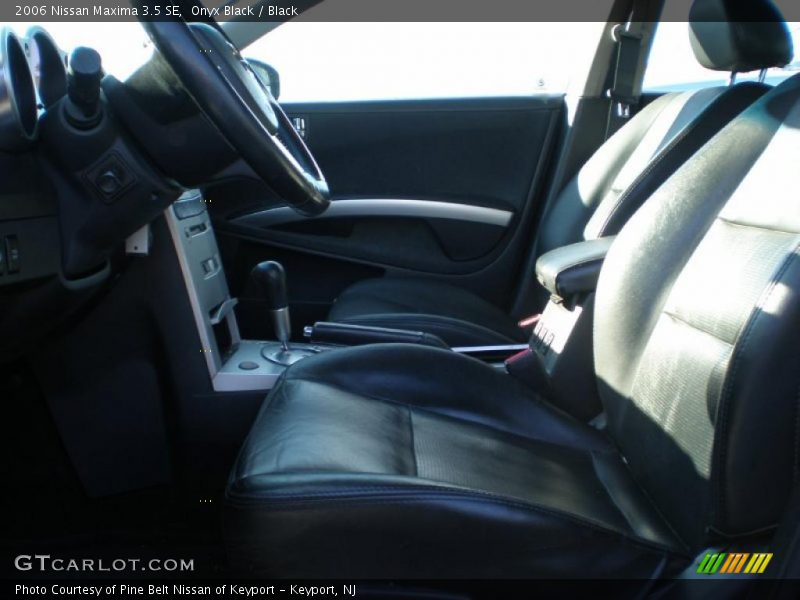 Onyx Black / Black 2006 Nissan Maxima 3.5 SE