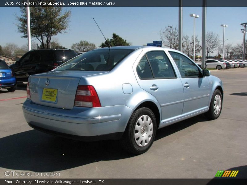 Speed Blue Metallic / Grey 2005 Volkswagen Jetta GL Sedan
