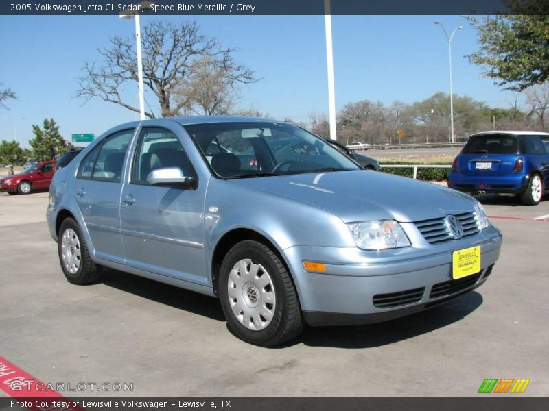 Speed Blue Metallic / Grey 2005 Volkswagen Jetta GL Sedan