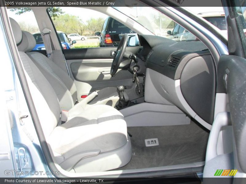 Speed Blue Metallic / Grey 2005 Volkswagen Jetta GL Sedan