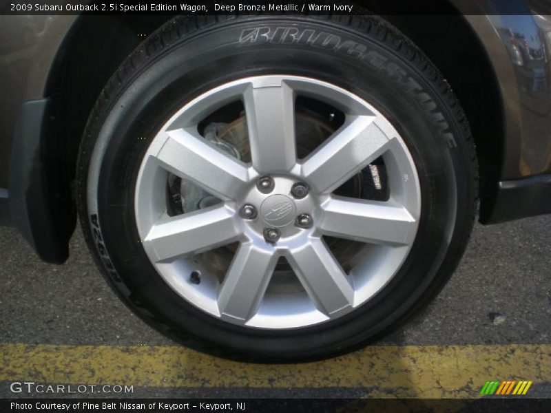 Deep Bronze Metallic / Warm Ivory 2009 Subaru Outback 2.5i Special Edition Wagon