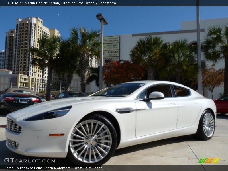 Front 3/4 View of 2011 Rapide Sedan