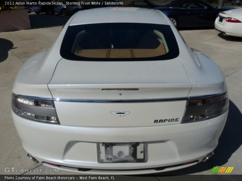  2011 Rapide Sedan Morning Frost White