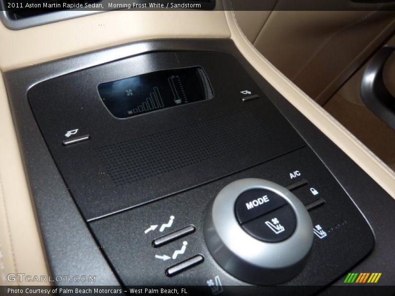 Controls of 2011 Rapide Sedan