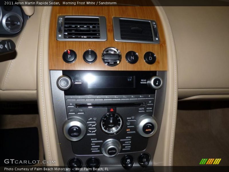 Controls of 2011 Rapide Sedan